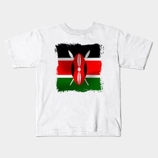 Kenya Artwork Kids T-Shirt